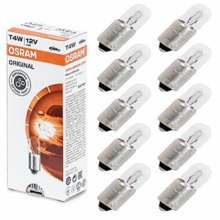 Лампа 12V T4W BA9S (1шт) 3893