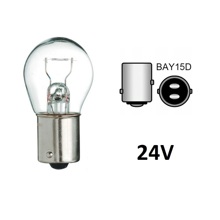 Лампа 24V P21/5W BAY15D (1шт)