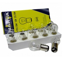 Лампа 12V P21/5W BAY15D (1шт) 17916