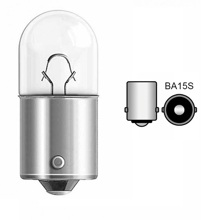 Лампа 12V R5W BA15S +30% (1шт)