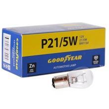 Лампа 12V P21/5W BA15S (упак.10шт)