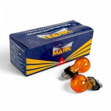 Лампа WPY21/5W 12V W2.5*16d янтарная/10