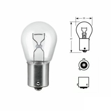 Лампа 12V P21W BAU15S смещенный цоколь (1шт)