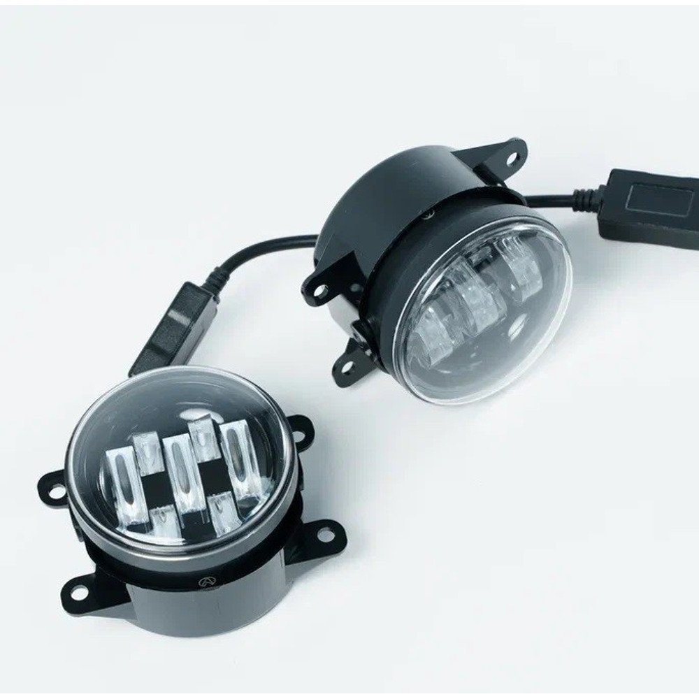 Противотуманная фара LED 2180-2190 Vesta/Granta FL/Ford/Toyota белый/желтый 70w (компл) Противотуманная фара LED 2180-2190 Vesta/Granta FL/Ford/Toyota белый/желтый 70w (компл)