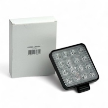 Противотуманная фара светодиодная квадратная 36W 3600Lm 12-80V (1шт) /G0001-20MM