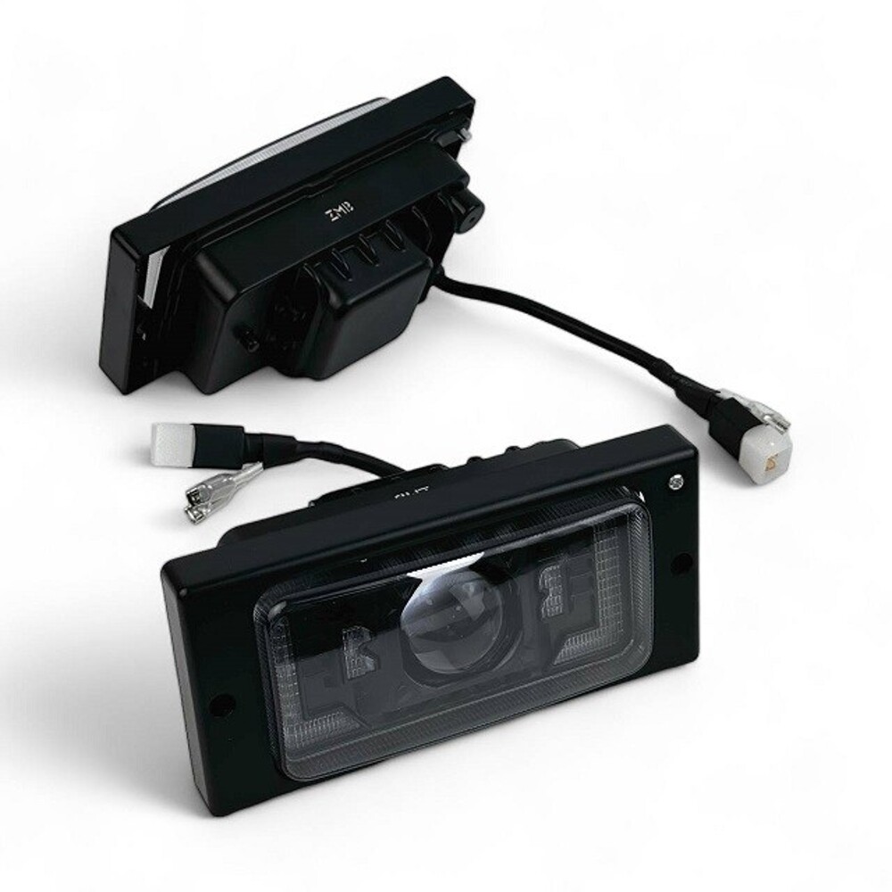 Противотуманная фара LED 2110-2114 линза с дхо (компл) /WD-118 Противотуманная фара LED 2110-2114 линза с дхо (компл) /WD-118