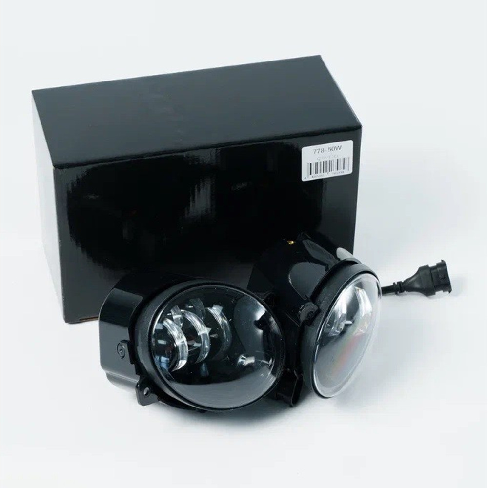 Противотуманная фара светодиодная белый/желтый 12-24v Противотуманная фара светодиодная белый/желтый 12-24v