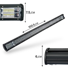 Противотуманная фара универсальная 240W 100см 12-24V