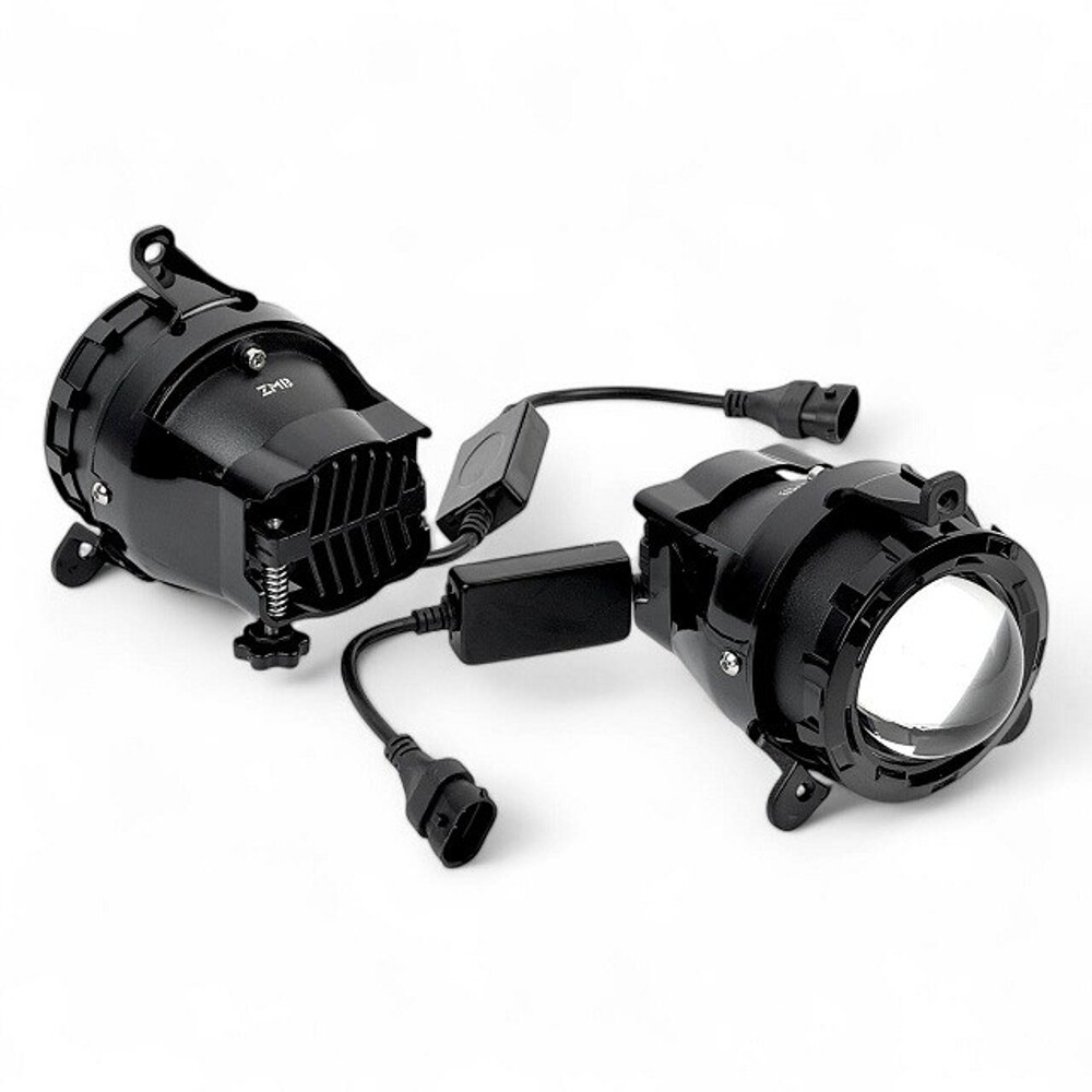 Противотуманная фара LED 3302 Газель линза 50w (компл) Противотуманная фара LED 3302 Газель линза 50w (компл)