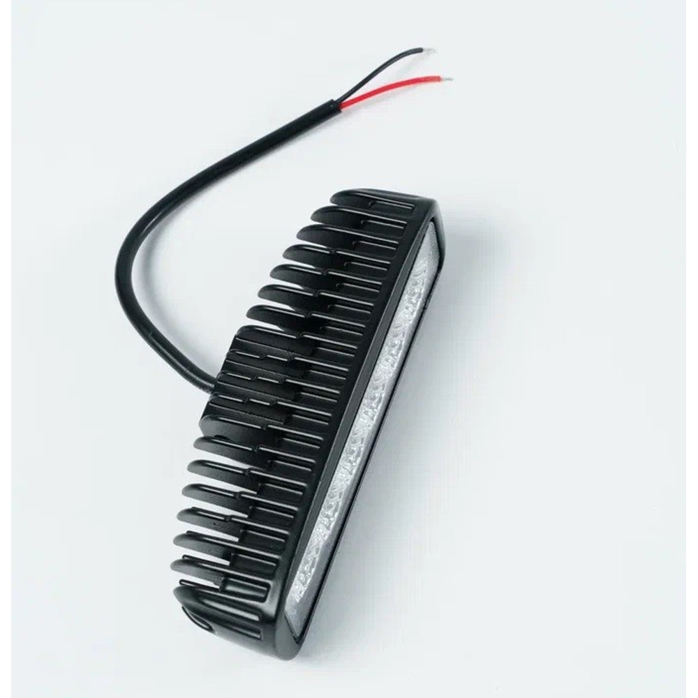 Противотуманная фара светодиодная 18W 6 SMD 1500Lm 6500K 9-80V 16см FLOOD (Ближний свет) (1 шт) Противотуманная фара светодиодная 18W 6 SMD 1500Lm 6500K 9-80V 16см FLOOD (Ближний свет) (1 шт)