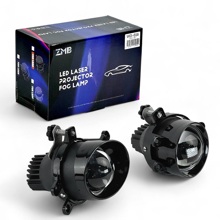 Противотуманная фара LED 2007-2016 TOYOTA белый/желтый линза (компл)