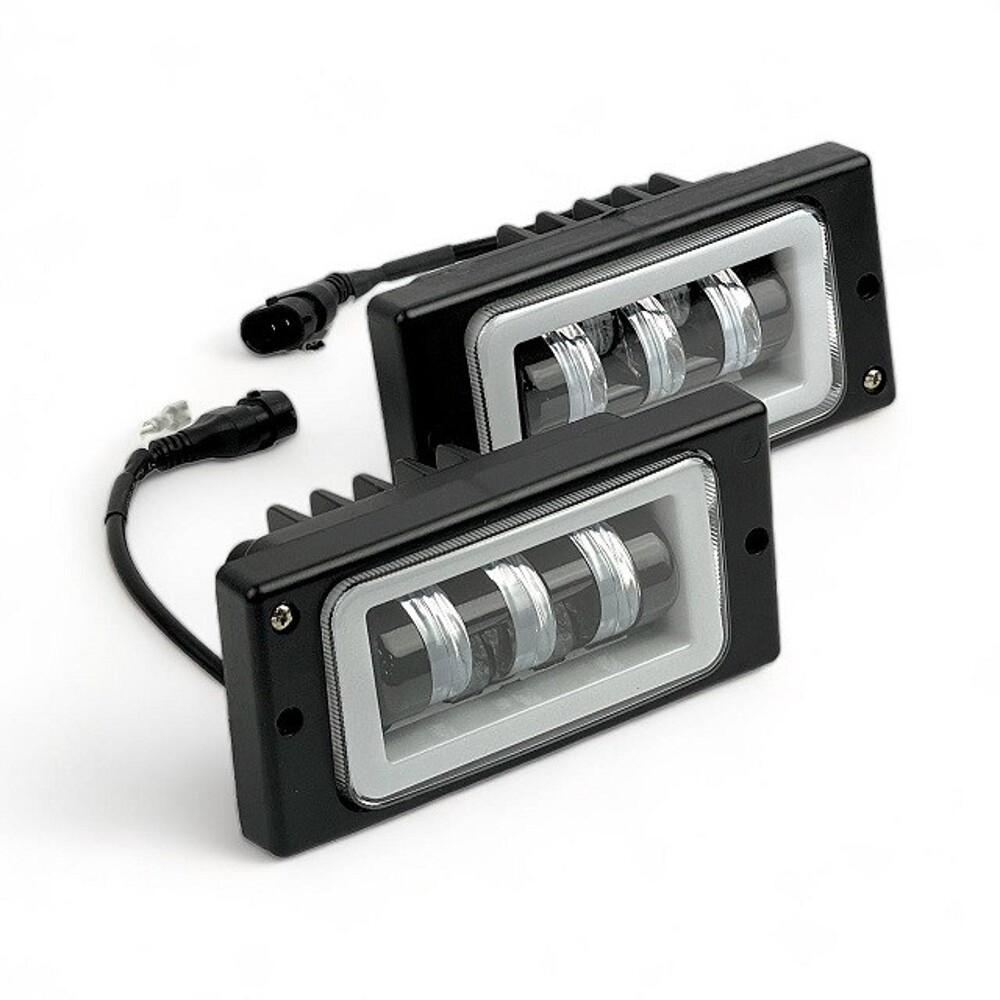 Противотуманная фара 2110-2114 LED 7 линз с регулировкой 70W (Компл) Противотуманная фара 2110-2114 LED 7 линз с регулировкой 70W (Компл)