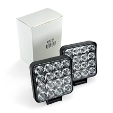 Противотуманная фара мини светодиодная квадратная 36W 3600Lm 12-80V (2шт)