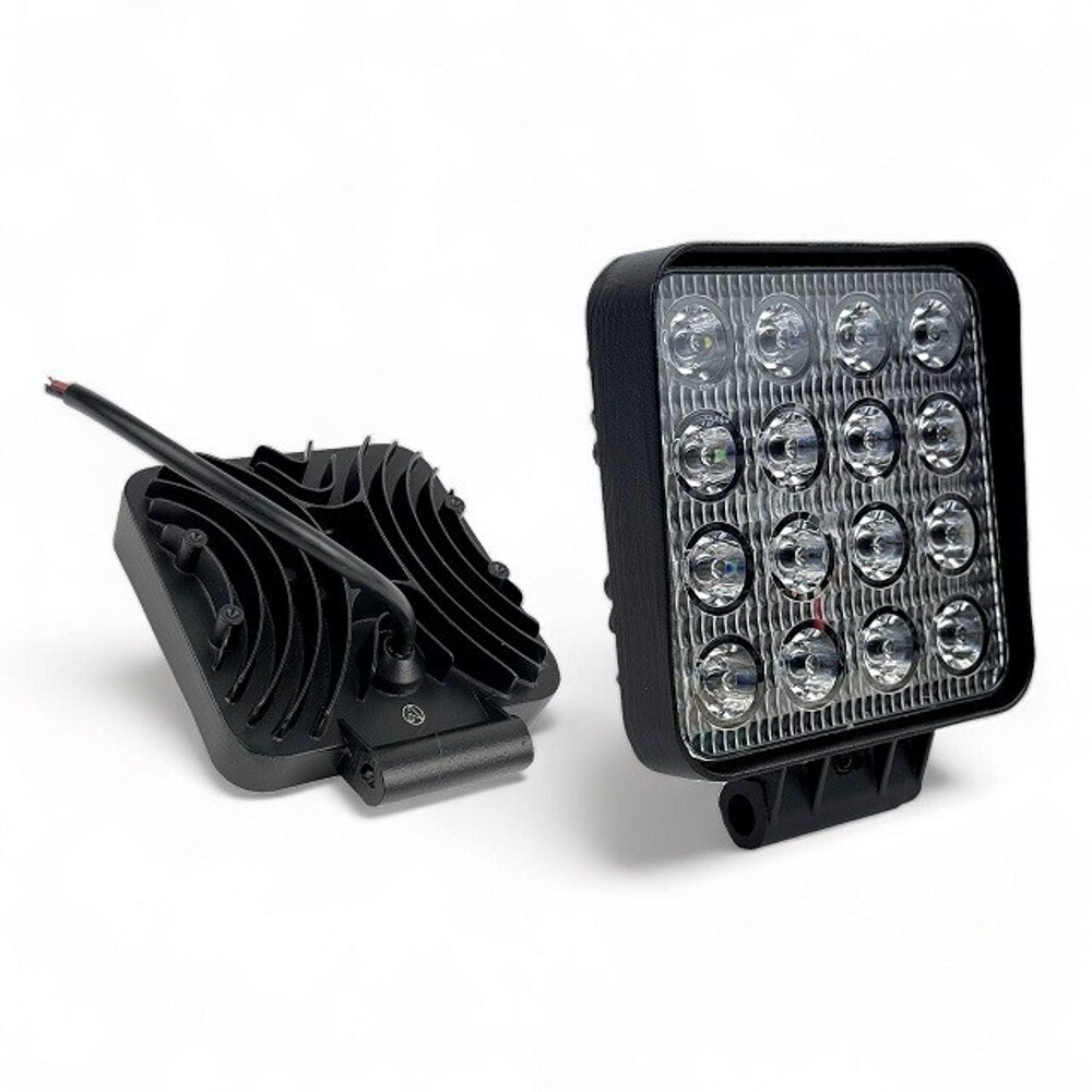 Противотуманная фара светодиодная квадратная (1шт) /G0001-35MM Противотуманная фара светодиодная квадратная (1шт) /G0001-35MM