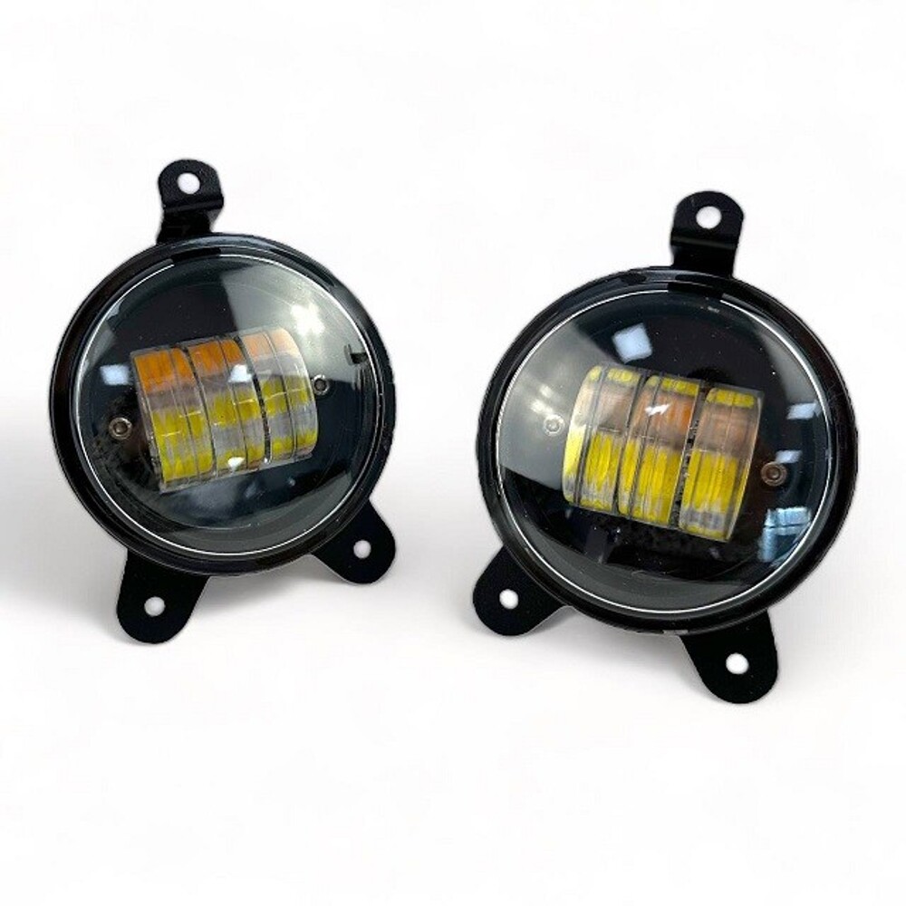 Противотуманная фара LED 2170 Приора белый/желтый (компл) /TypeR Противотуманная фара LED 2170 Приора белый/желтый (компл) /TypeR