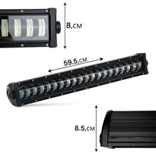 Противотуманная фара универсальная (Cт-160w) 63см 12-24V