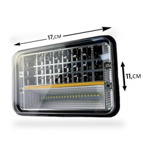 Противотуманная фара светодиодная 40W 168*108*76,5 мм 12-24V (1шт)