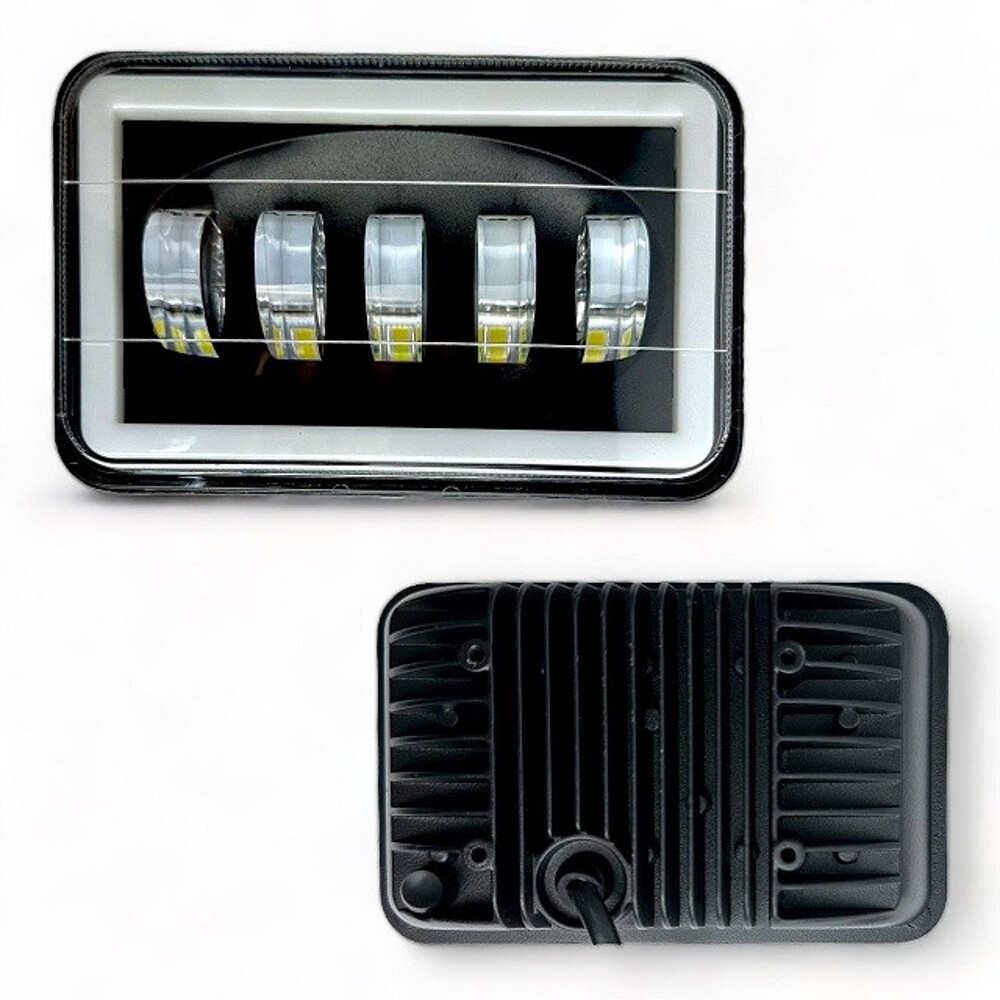 Противотуманная фара светодиодная 24W 145mm c дхо 12-24v (1шт) /G0008A Противотуманная фара светодиодная 24W 145mm c дхо 12-24v (1шт) /G0008A