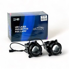 Противотуманная фара LED 3302 Газель линза (компл) /WD-068