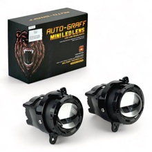 Противотуманная фара LED 2170 Приора линза (компл)170-A