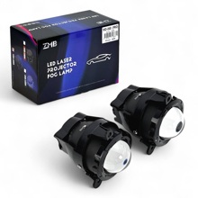 Противотуманная фара LED 3302 Газель линза дальний/ближний (компл)