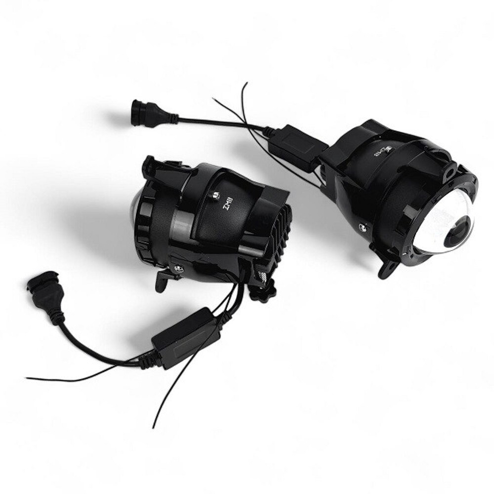 Противотуманная фара LED 3302 Газель линза дальний/ближний (компл) Противотуманная фара LED 3302 Газель линза дальний/ближний (компл)