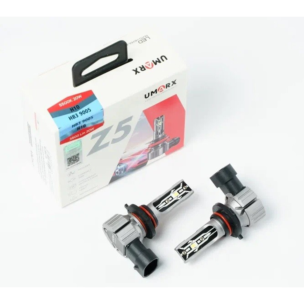 Светодиодные лампы HB3 Z5 6000K 3500Lm 20W 9-18V Светодиодные лампы HB3 Z5 6000K 3500Lm 20W 9-18V