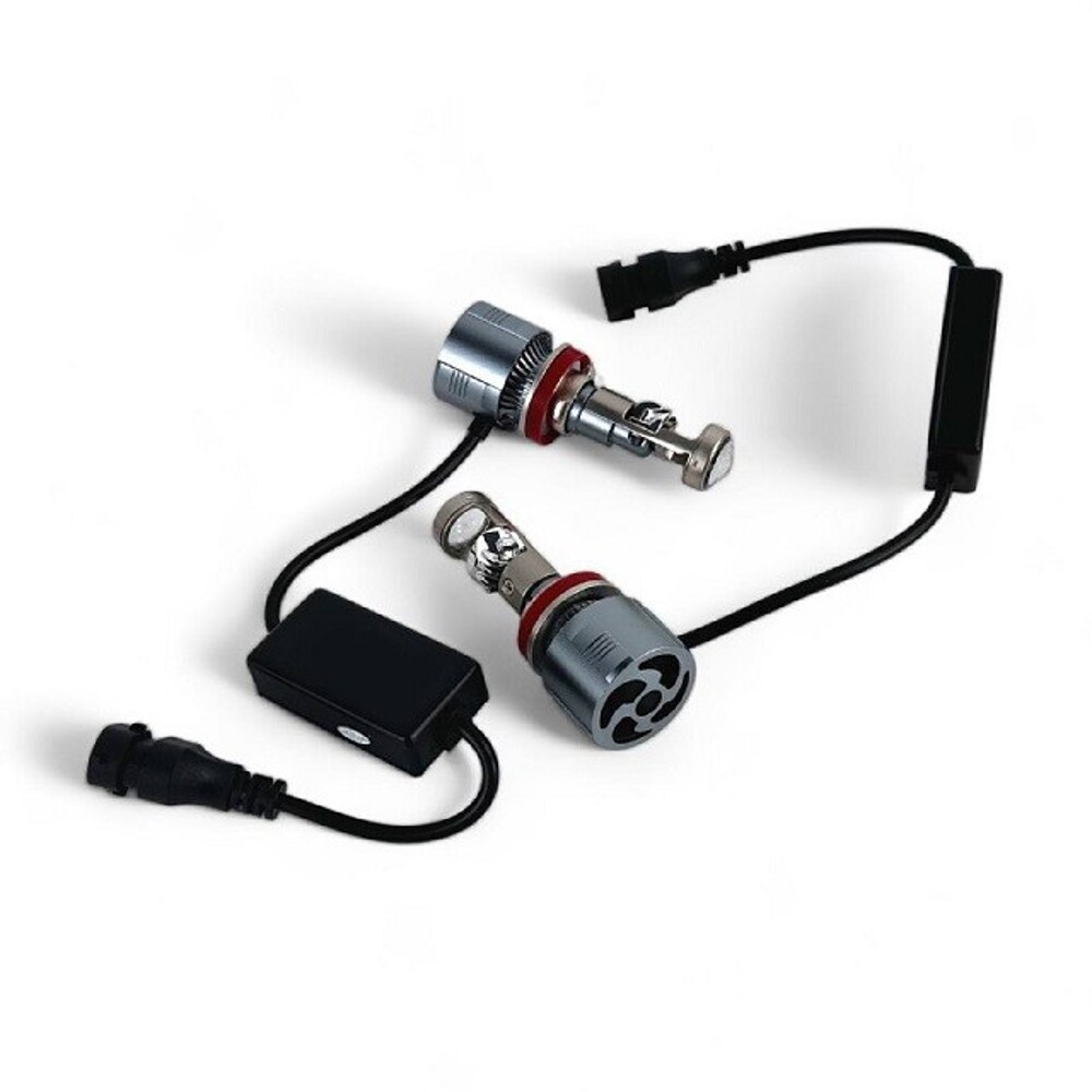 Светодиодные лампы H11 A80 линза 6000k 38w 12-24v (комплект 2шт) Светодиодные лампы H11 A80 линза 6000k 38w 12-24v (комплект 2шт)