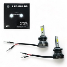 Светодиодные лампы H27 X1 6000K 15W 9-18V без вентилятора (комплект 2шт)