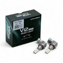 Светодиодные лампы HB4 V12 6500K 9/32V Без вентилятора (комплект 2шт) (