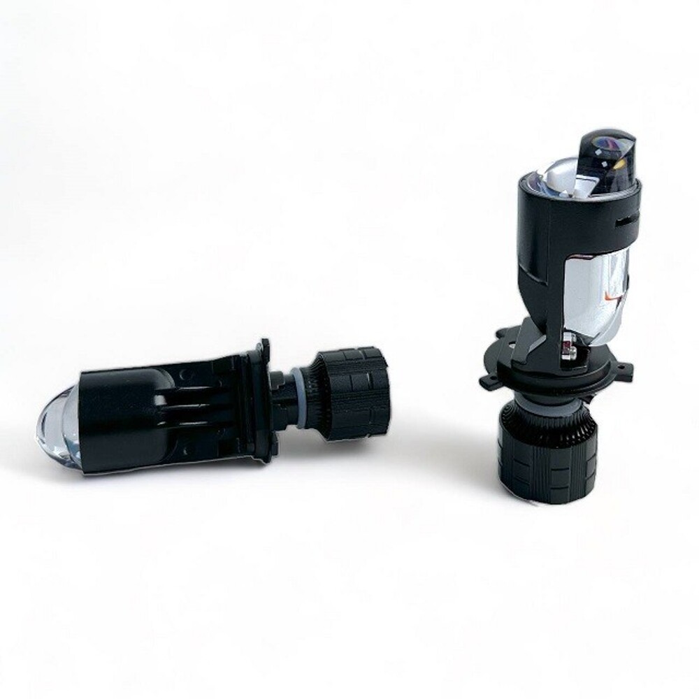 Светодиодные лампы H4 линза 6500k 30w 12-24v (комплект 2шт) Светодиодные лампы H4 линза 6500k 30w 12-24v (комплект 2шт)