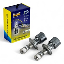 Светодиодные лампы H4 линза, 5000k, 9000lm, 50w/40w, 12-30v