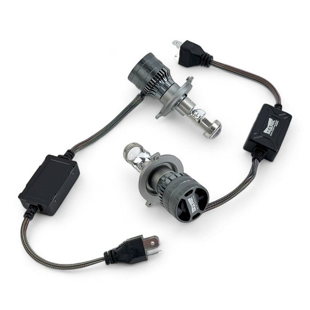 Светодиодные лампы H4 линза, 5000k, 9000lm, 50w/40w, 12-30v Светодиодные лампы H4 линза, 5000k, 9000lm, 50w/40w, 12-30v