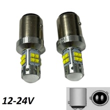 Светодиод S25 1157 (P21/5W BAZ15D) 20 SMD CREE 100W 150 12-24V 2конт