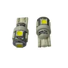 Светодиод T10 (W5W) 5 SMD 5050 W 12V