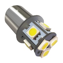 Светодиод S25 1157 (P21/5W BAY15D) 8 SMD 5050 12V 2конт