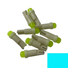 Светодиод T5 1 LED COB B голубой неон 12v