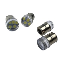 Светодиод S25 1156 (P21W BA15S) 9 SMD 3030 G18 D LENS CL 14.5V W 12V 1конт