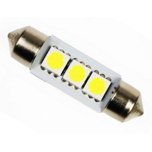 Светодиод T11 11x28 3 SMD 5050 W 12V