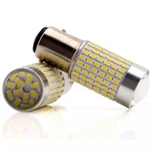 Светодиод S25 1156 (P21W BA15S) 144 SMD 3014 R красная 12v 1конт (2шт)