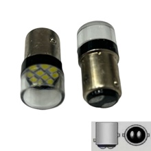 Светодиод S25 1157 (P21/5W BAY15D) 10 SMD 3030 T FLASK CL W 12V 2конт