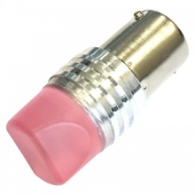 Светодиод S25 1157 (P21/5W BAY15D) 9 SMD 2835 LENS-3D R 12V 2конт красный