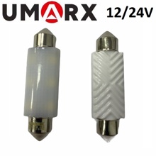 Светодиод T11 11x31 6 SMD CERAMIC CANBUS с обманкой 12-24V