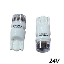 Светодиод T10 (W5W) 2 SMD 2835 3 chip PH CL CERAMIC 24V