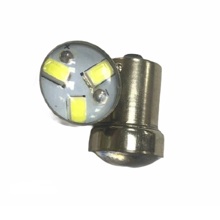 Светодиод S25 1156 (P21W BA15S) 3 SMD 5730 LENS 12V 1конт