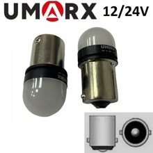 Светодиод S25 1156 (P21W BA15S) 4 SMD 3030 MT стробоскоп красный 9-32v 1конт