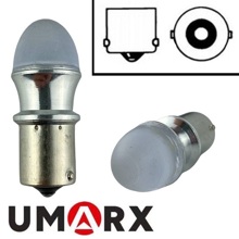 Светодиод S25 1156 (P21W BA15S) 9 SMD 2835 UVL MT AL 14,5V W