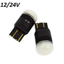Светодиод T20 7443 (W21/5W) 9 SMD BLB MT 9-32V стробоскоп красный