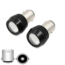 Светодиод S25 1156 (P21W BAU15S).144 SMD 3014 SILVER CAP желтая 12v 2конт