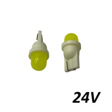 Светодиод T10 (W5W) 1 COB 4D W 24V